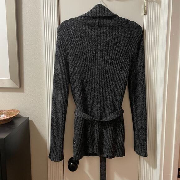 VTG Y2K IZOD Womens Cardigan Sweater XL Cable Knit Cottagecore Boho - Picture 2 of 12